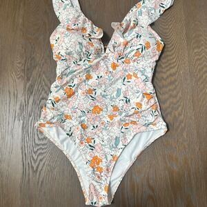 Evamom Floral Nursing Swimsuit